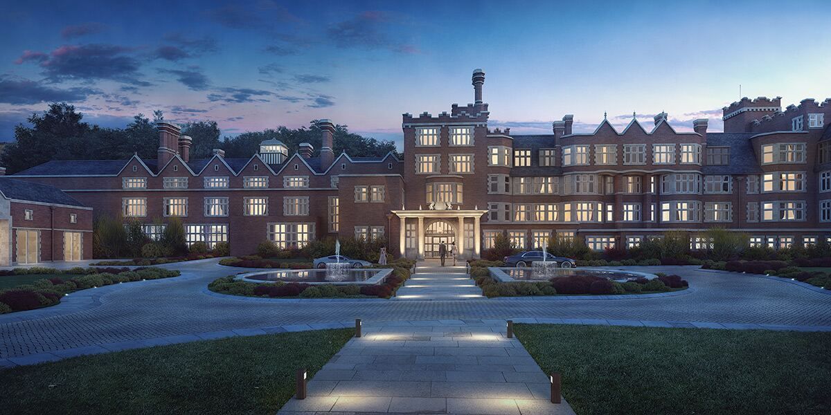 Country estate arrival arranged by the K2 lifestyle concierge desk